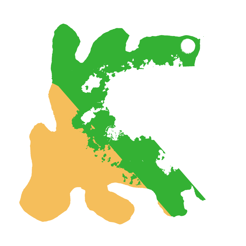 Biome Rust Map: Barren, Size: 3000, Seed: 242724534