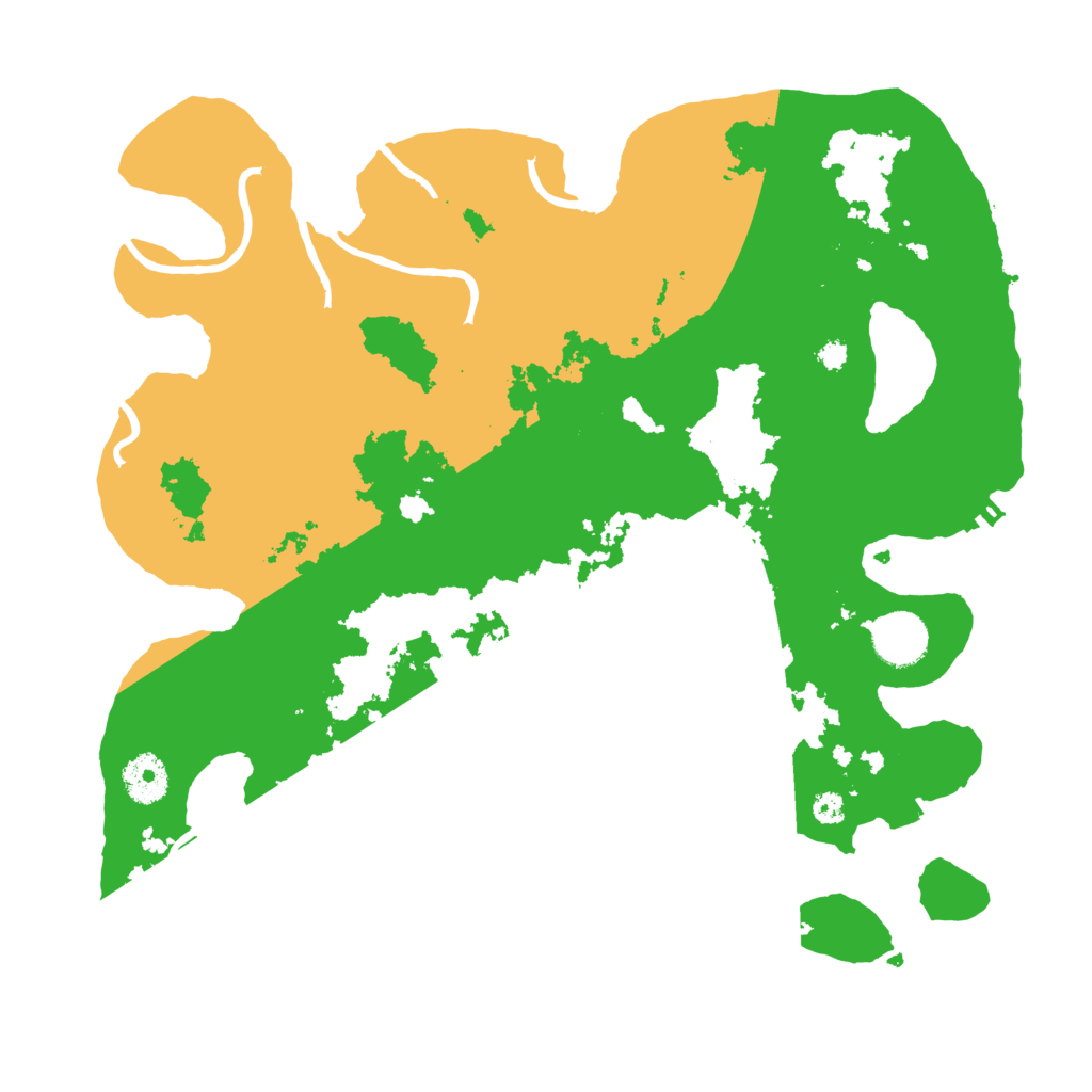 Biome Rust Map: Procedural Map, Size: 3500, Seed: 1434407214