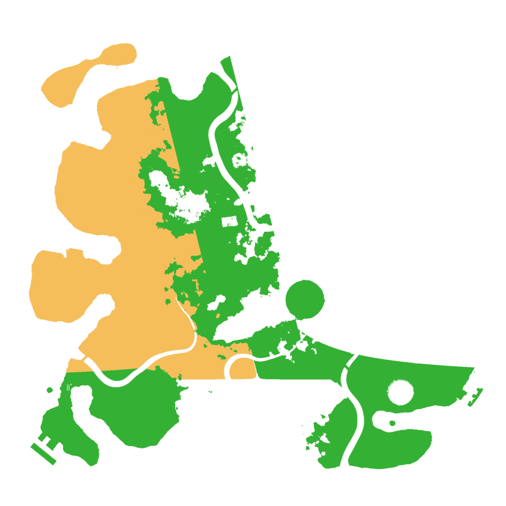 Biome Rust Map: Procedural Map, Size: 3500, Seed: 1523806921