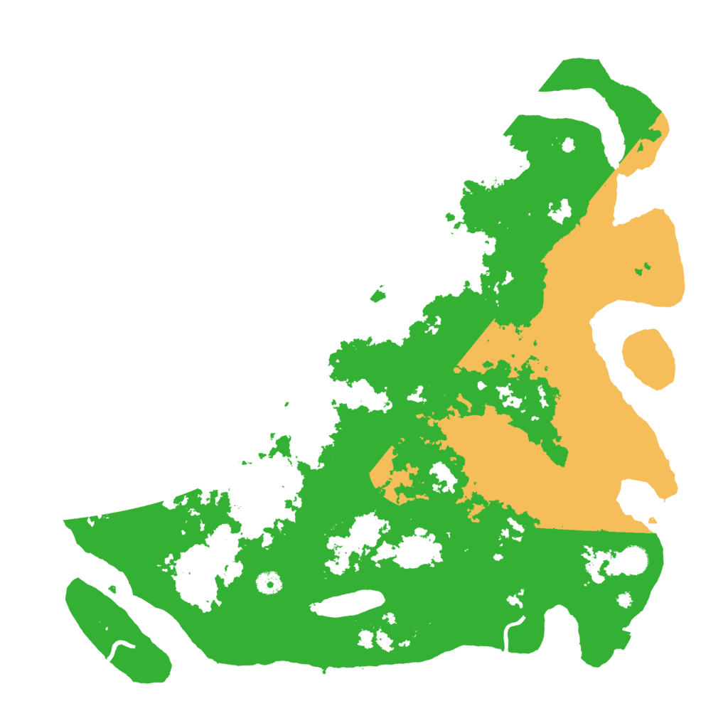 Biome Rust Map: Procedural Map, Size: 4500, Seed: 2111474738