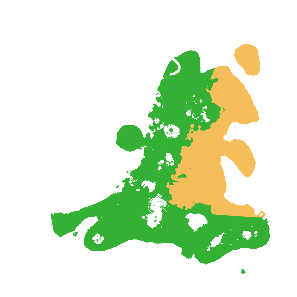 Biome Rust Map: Procedural Map, Size: 3000, Seed: 379