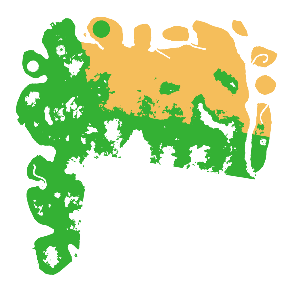 Biome Rust Map: Procedural Map, Size: 4500, Seed: 776045106