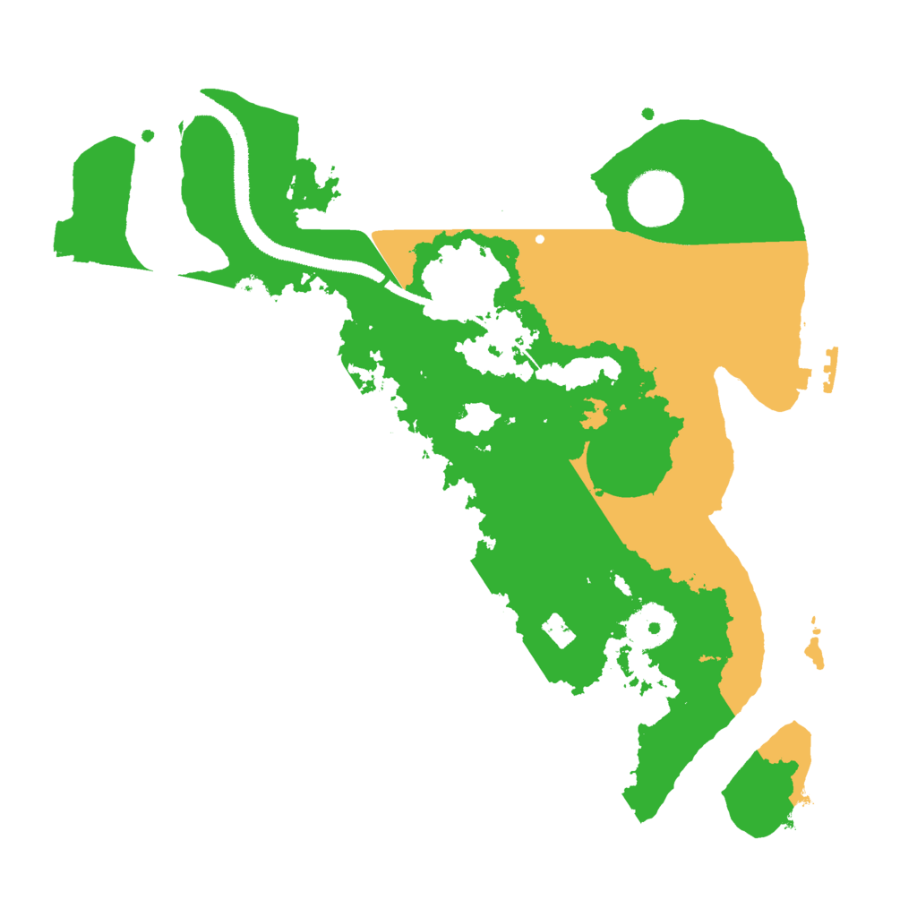Biome Rust Map: Procedural Map, Size: 3000, Seed: 9425368