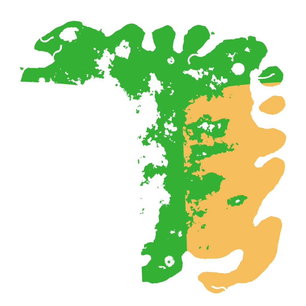 Biome Rust Map: Procedural Map, Size: 4500, Seed: 437577314