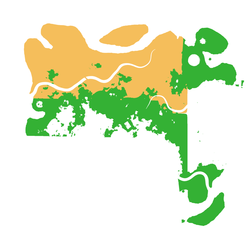 Biome Rust Map: Procedural Map, Size: 3850, Seed: 74952699