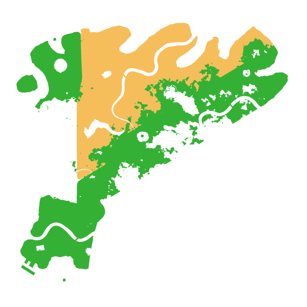 Biome Rust Map: Procedural Map, Size: 4137, Seed: 1266