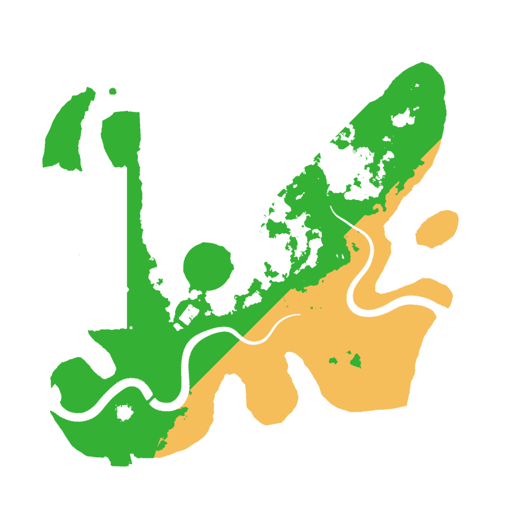 Biome Rust Map: Procedural Map, Size: 2800, Seed: 560687453