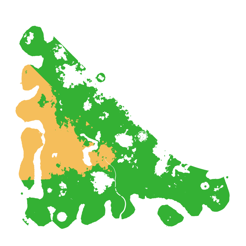 Biome Rust Map: Procedural Map, Size: 4500, Seed: 255302038