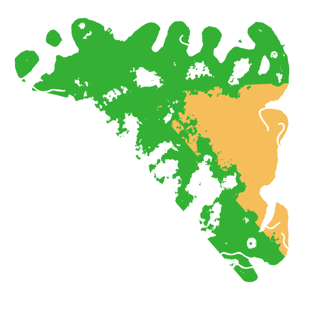 Biome Rust Map: Procedural Map, Size: 4500, Seed: 1983381129