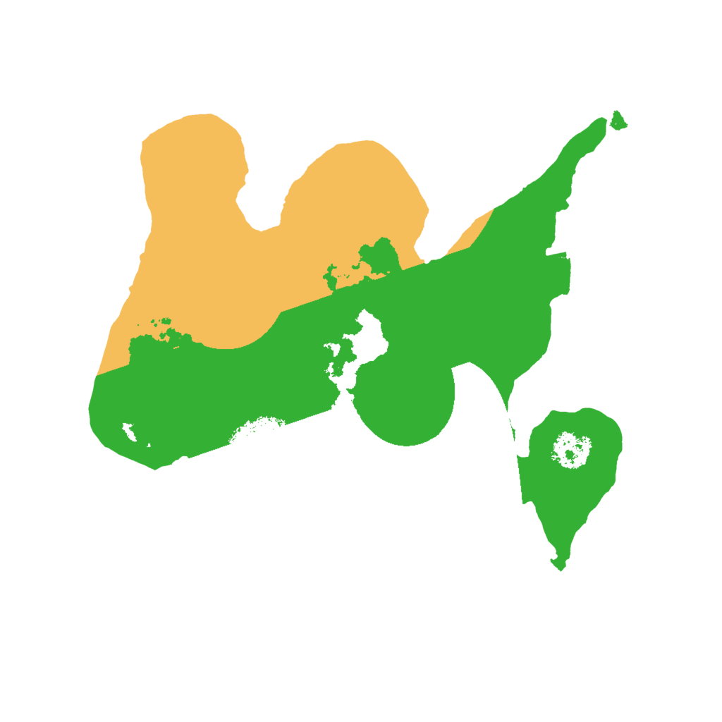 Biome Rust Map: Procedural Map, Size: 2000, Seed: 1606049107