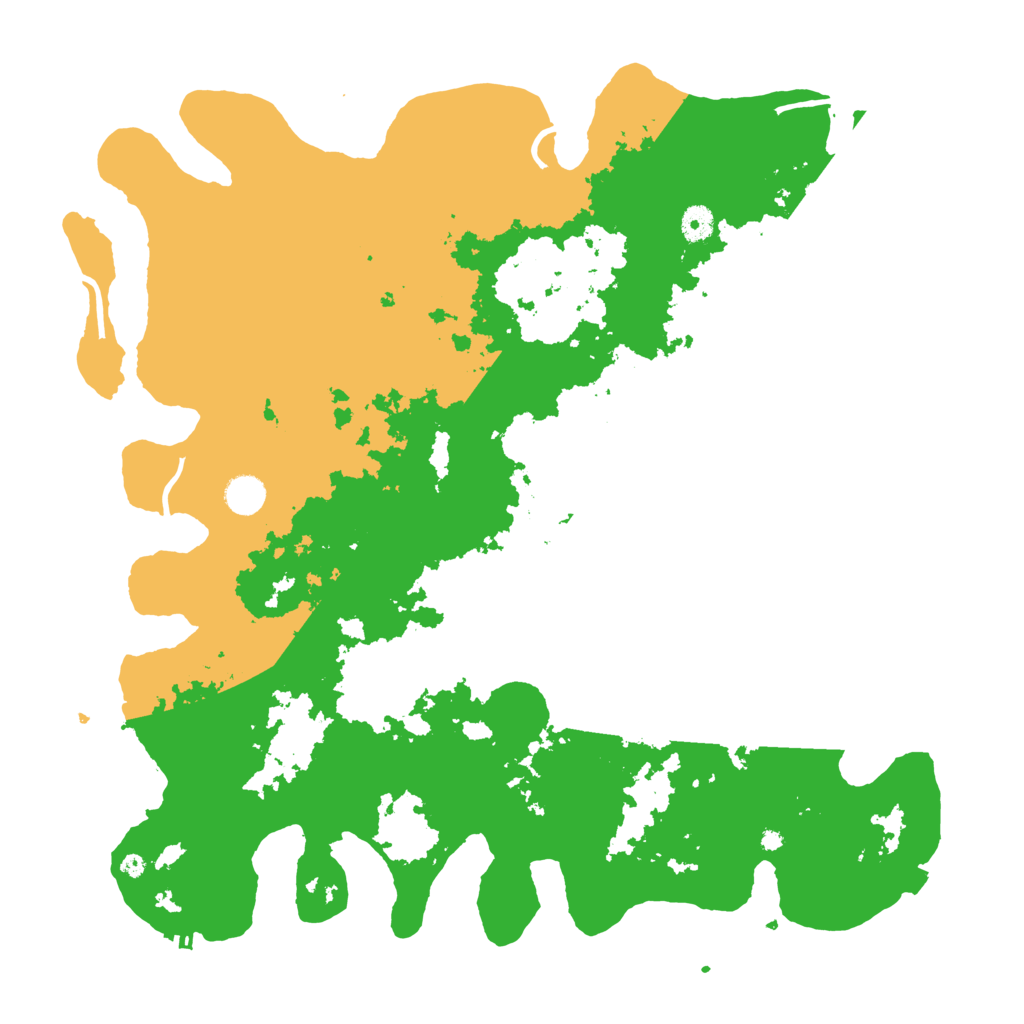 Biome Rust Map: Procedural Map, Size: 4500, Seed: 427860334