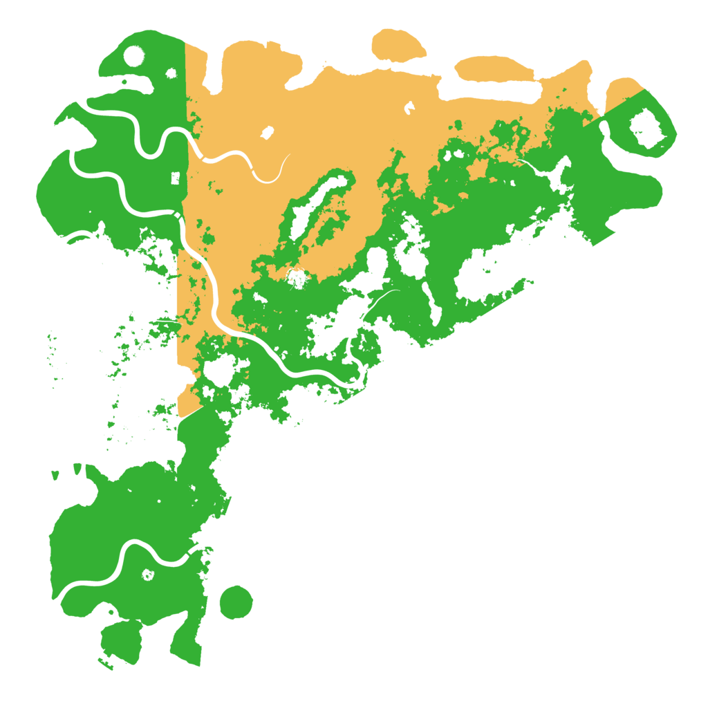 Biome Rust Map: Procedural Map, Size: 6000, Seed: 2128089089