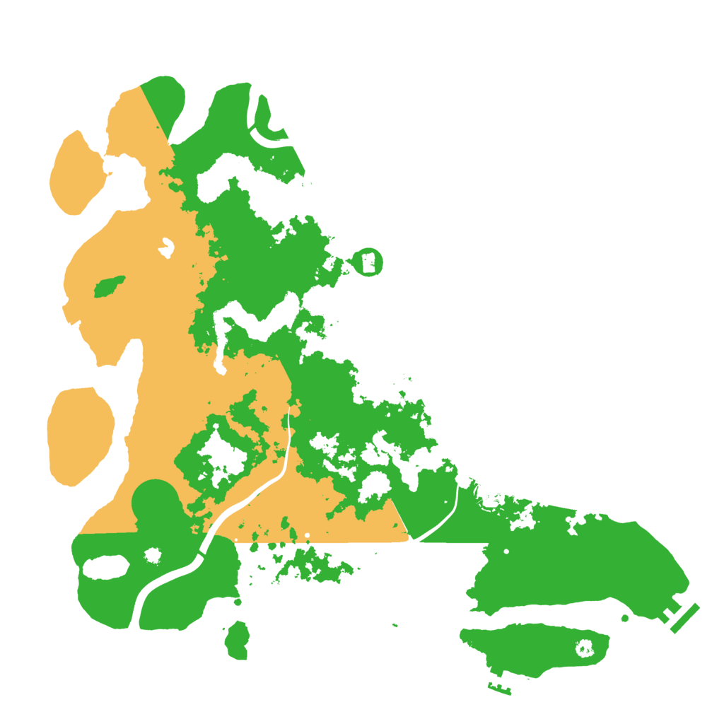 Biome Rust Map: Procedural Map, Size: 4000, Seed: 997770636