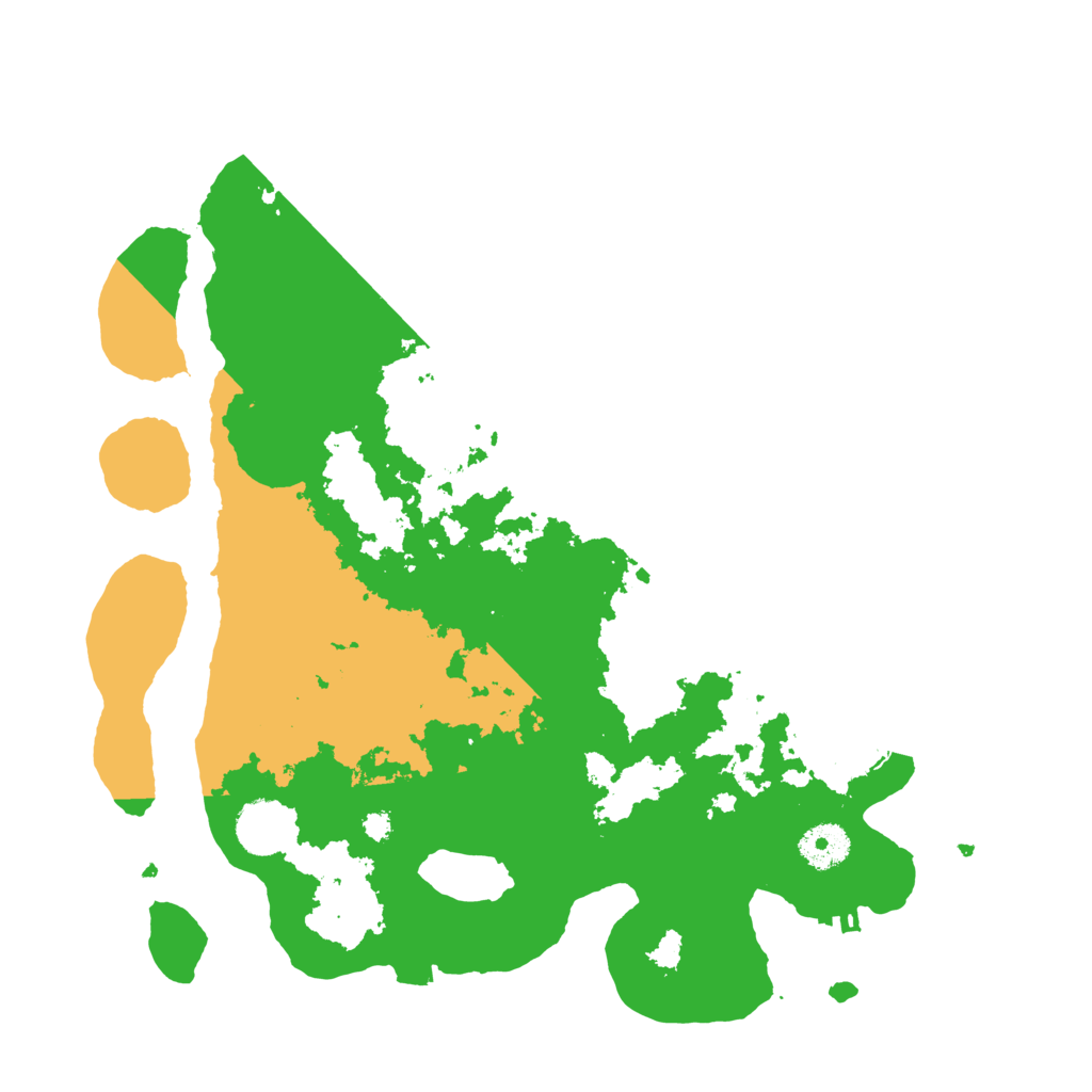 Biome Rust Map: Procedural Map, Size: 3500, Seed: 183133268