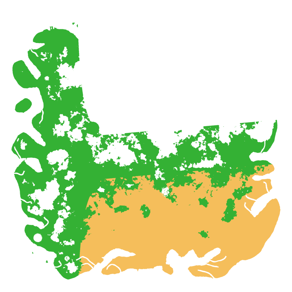 Biome Rust Map: Procedural Map, Size: 6000, Seed: 715510305