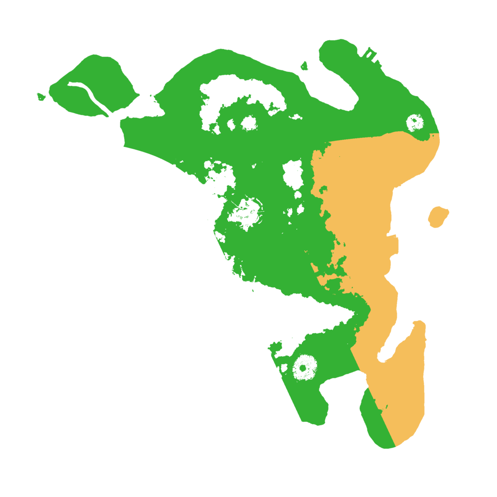 Biome Rust Map: Procedural Map, Size: 3000, Seed: 836492201