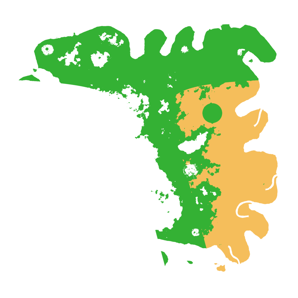 Biome Rust Map: Procedural Map, Size: 4000, Seed: 521658802