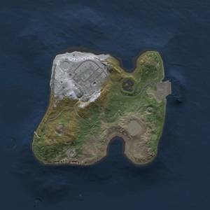 Thumbnail Rust Map: Procedural Map, Size: 1750, Seed: 456663646, 4 Monuments