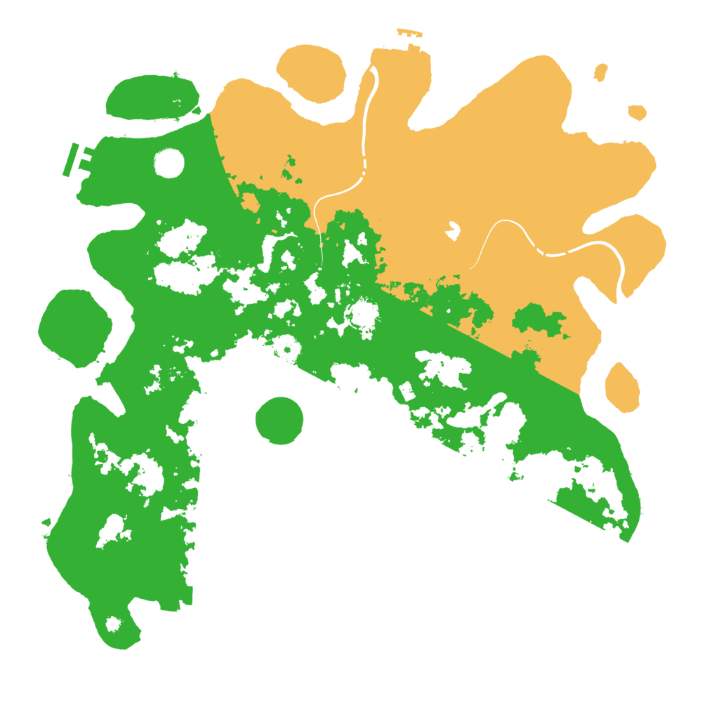 Biome Rust Map: Procedural Map, Size: 4250, Seed: 8705426