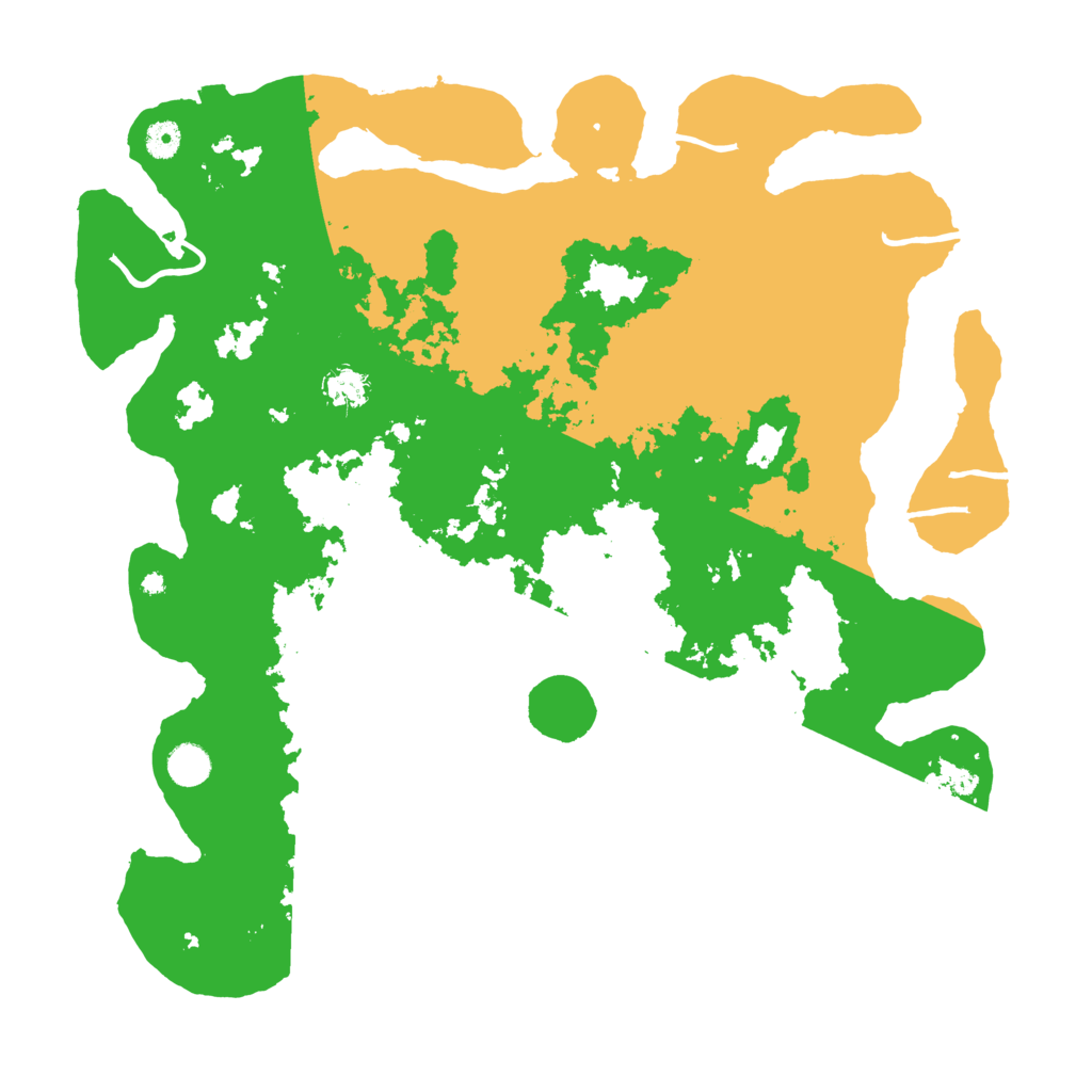 Biome Rust Map: Procedural Map, Size: 4500, Seed: 54251