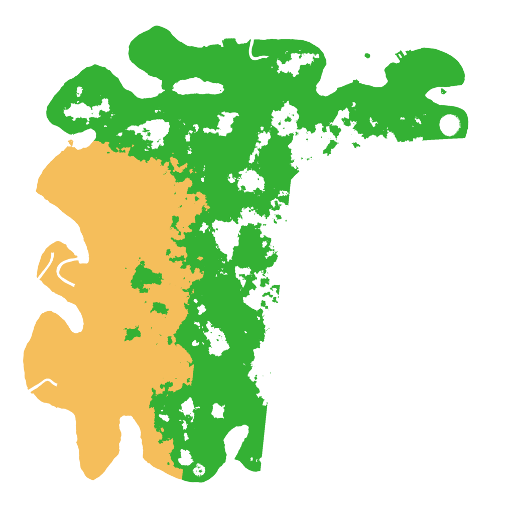 Biome Rust Map: Procedural Map, Size: 4400, Seed: 57138264