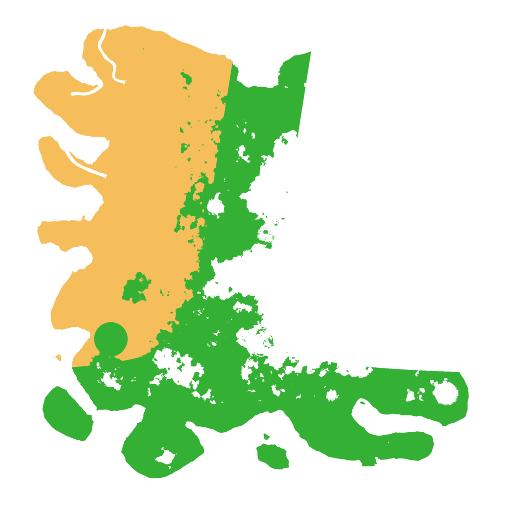 Biome Rust Map: Procedural Map, Size: 4000, Seed: 243213232