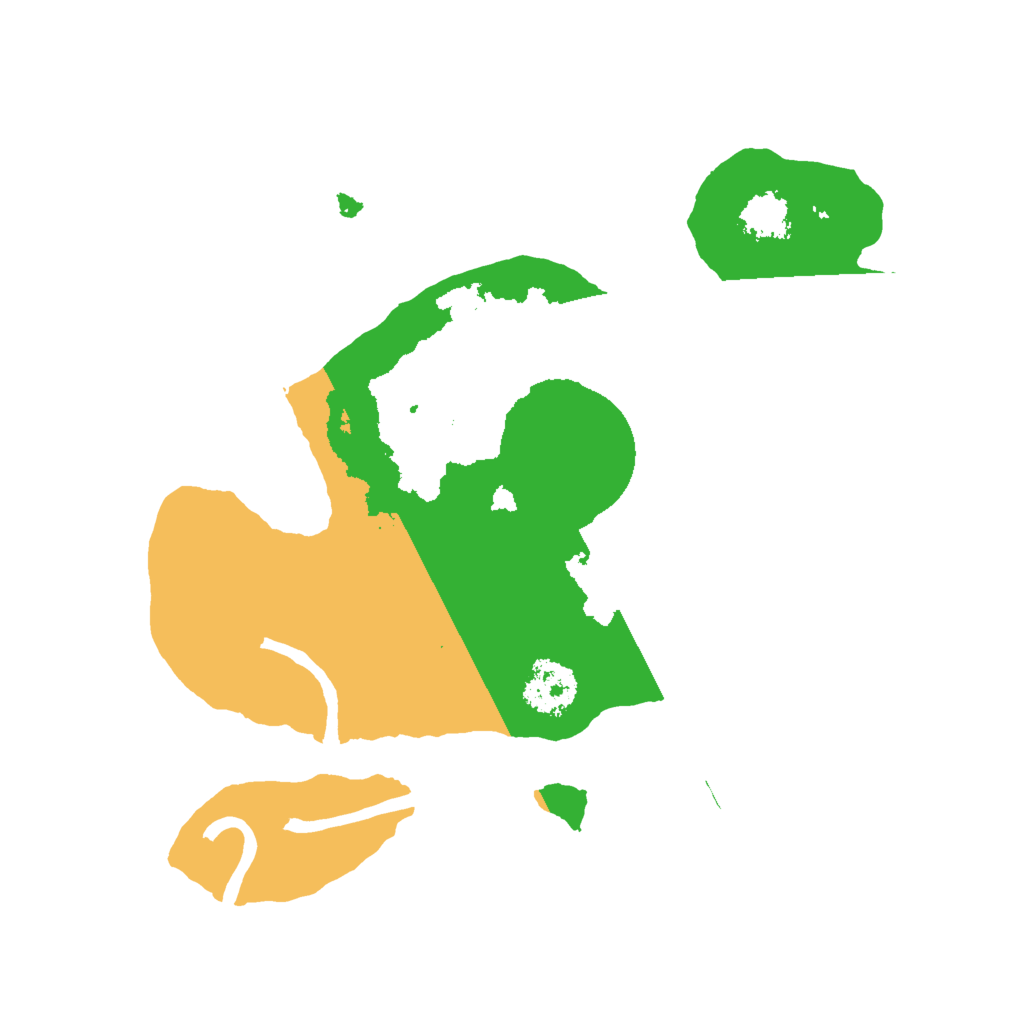 Biome Rust Map: Procedural Map, Size: 2000, Seed: 320858181