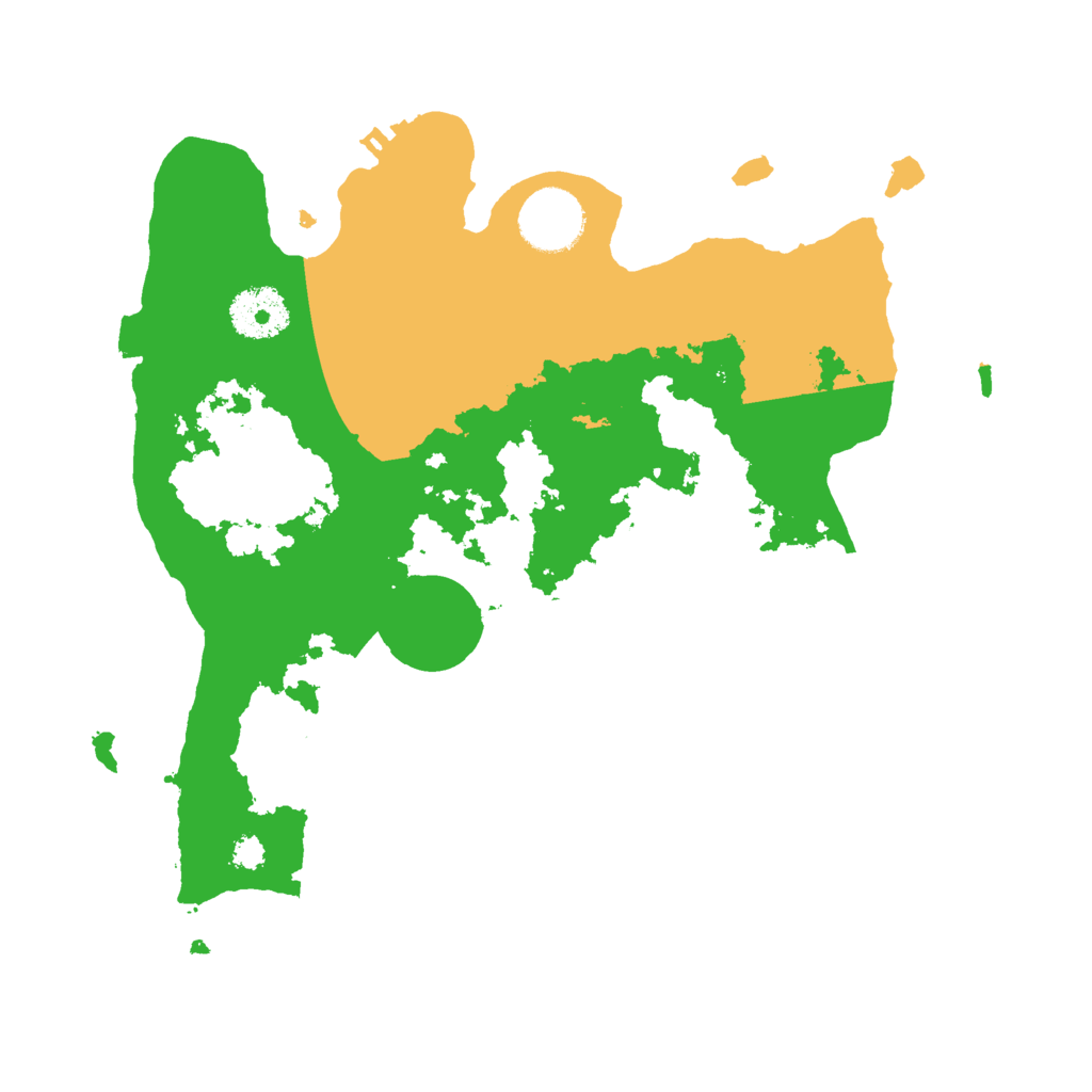 Biome Rust Map: Procedural Map, Size: 3000, Seed: 2975401