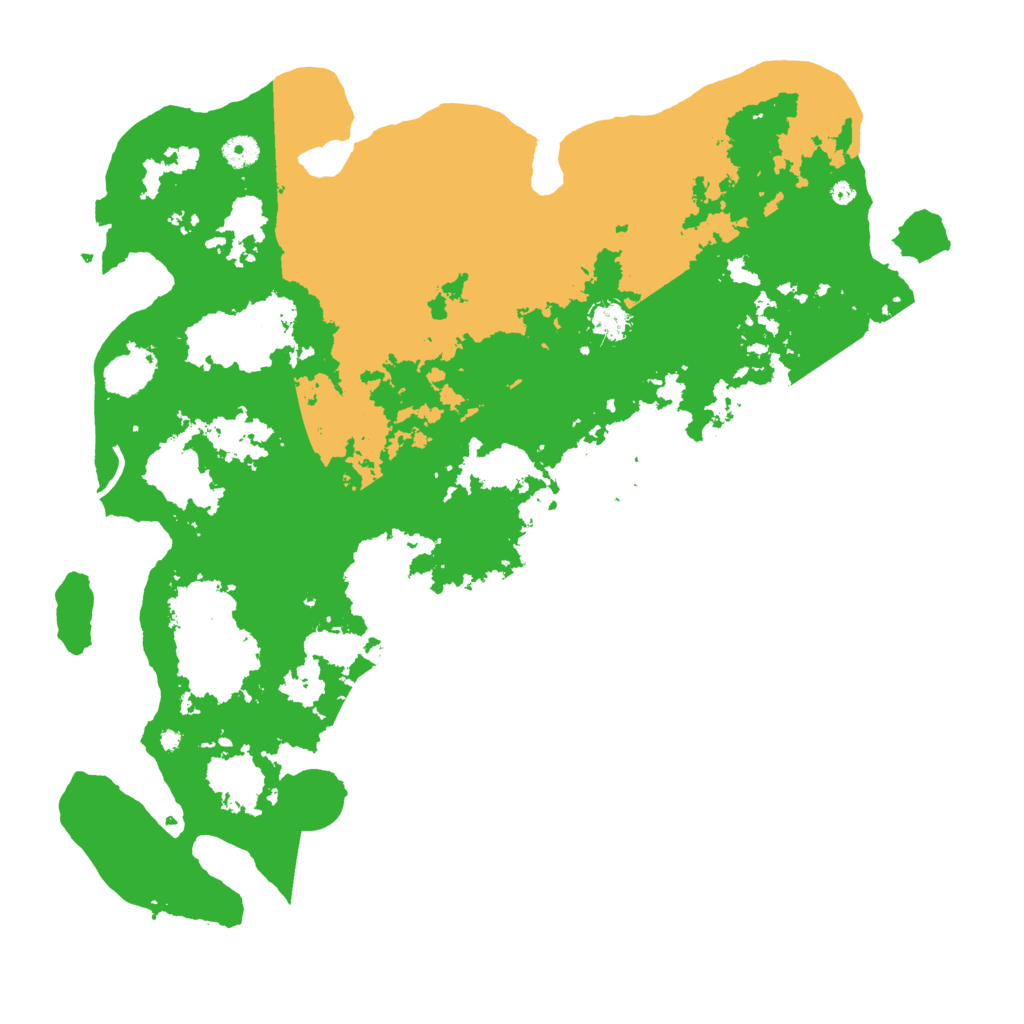Biome Rust Map: Procedural Map, Size: 4500, Seed: 1323123245