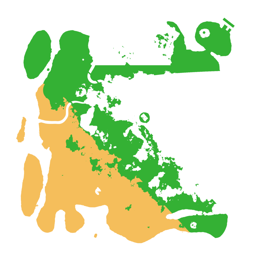 Biome Rust Map: Procedural Map, Size: 4000, Seed: 234898