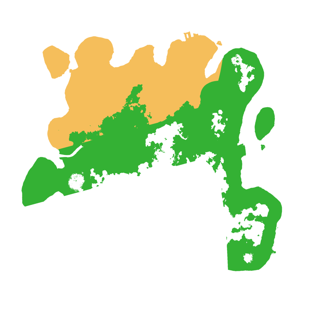 Biome Rust Map: Procedural Map, Size: 3000, Seed: 4850237