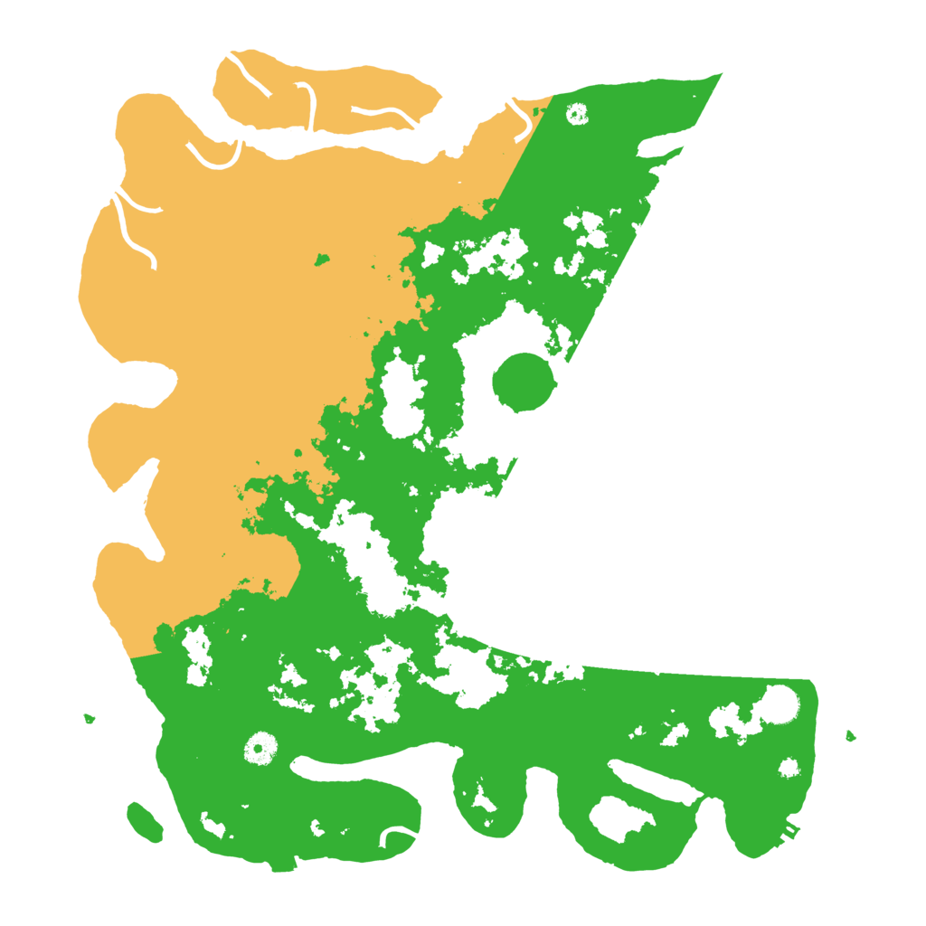 Biome Rust Map: Procedural Map, Size: 4250, Seed: 9480