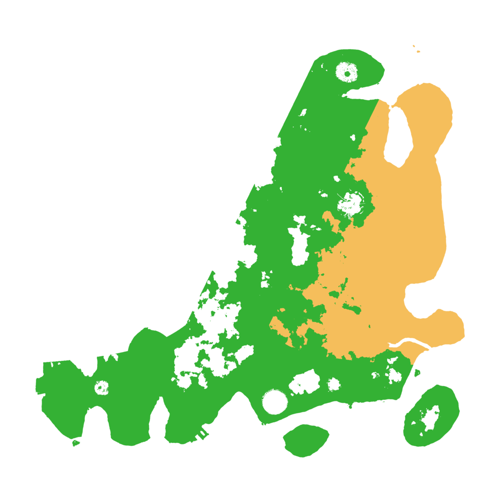 Biome Rust Map: Procedural Map, Size: 3550, Seed: 28568363