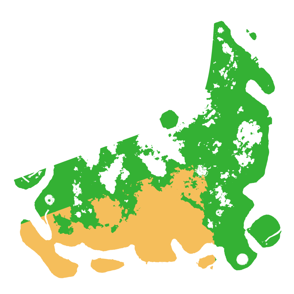 Biome Rust Map: Procedural Map, Size: 4500, Seed: 774122674
