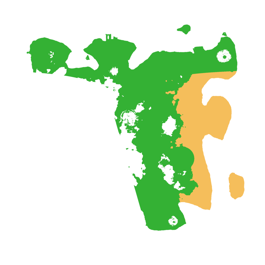 Biome Rust Map: Procedural Map, Size: 3000, Seed: 32364