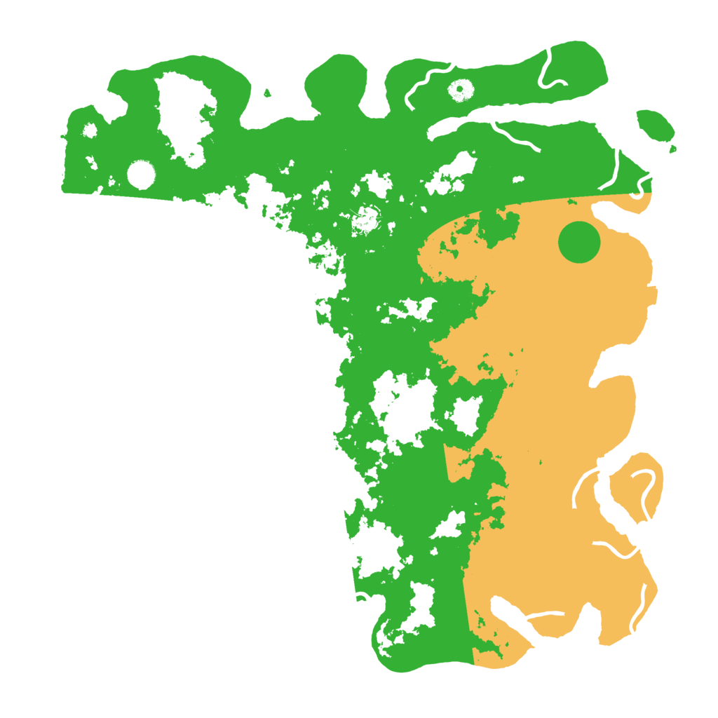 Biome Rust Map: Procedural Map, Size: 4500, Seed: 1597