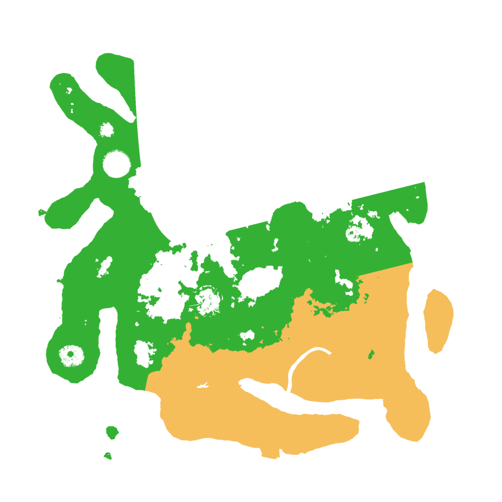 Biome Rust Map: Procedural Map, Size: 3250, Seed: 617758097