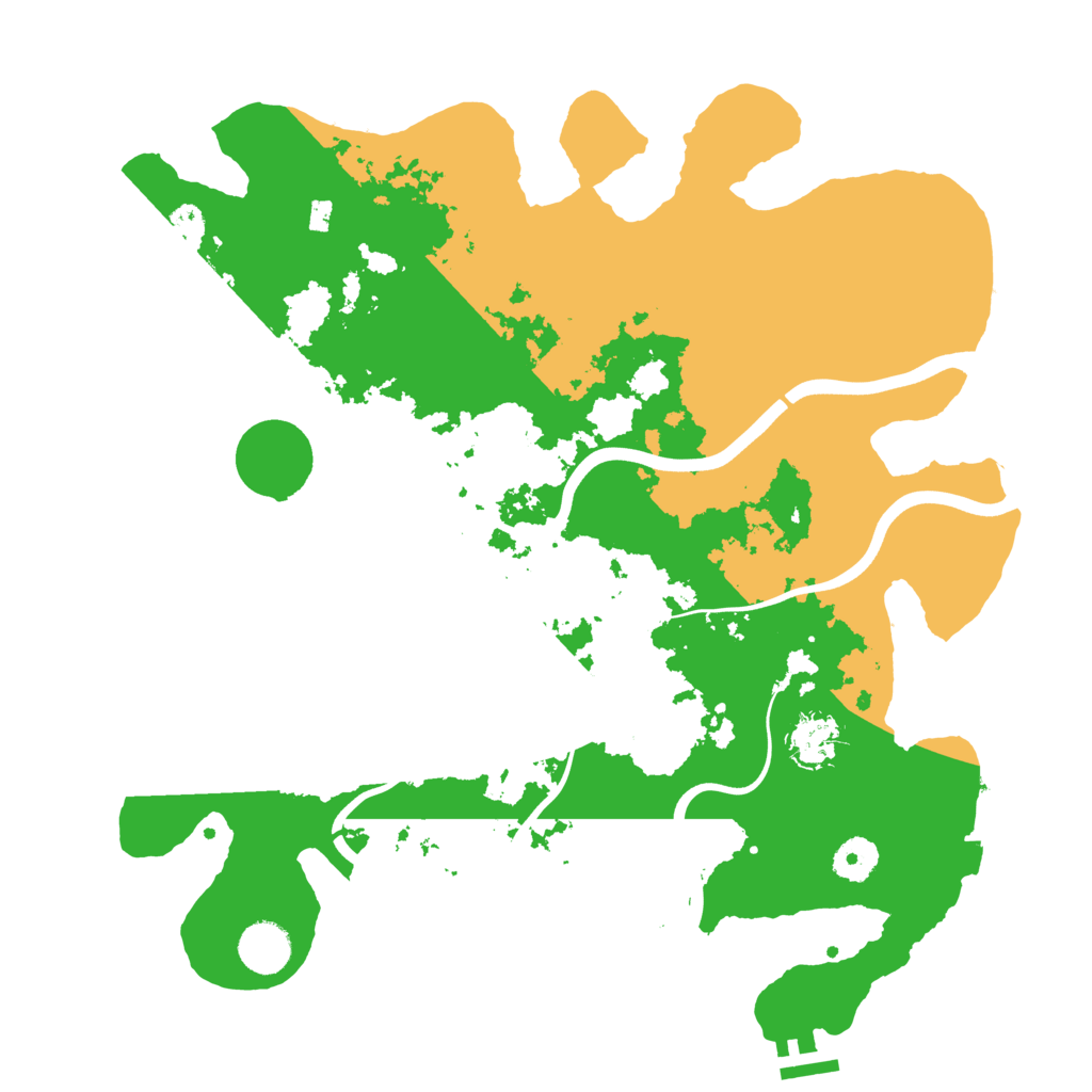 Biome Rust Map: Procedural Map, Size: 3750, Seed: 1995683932