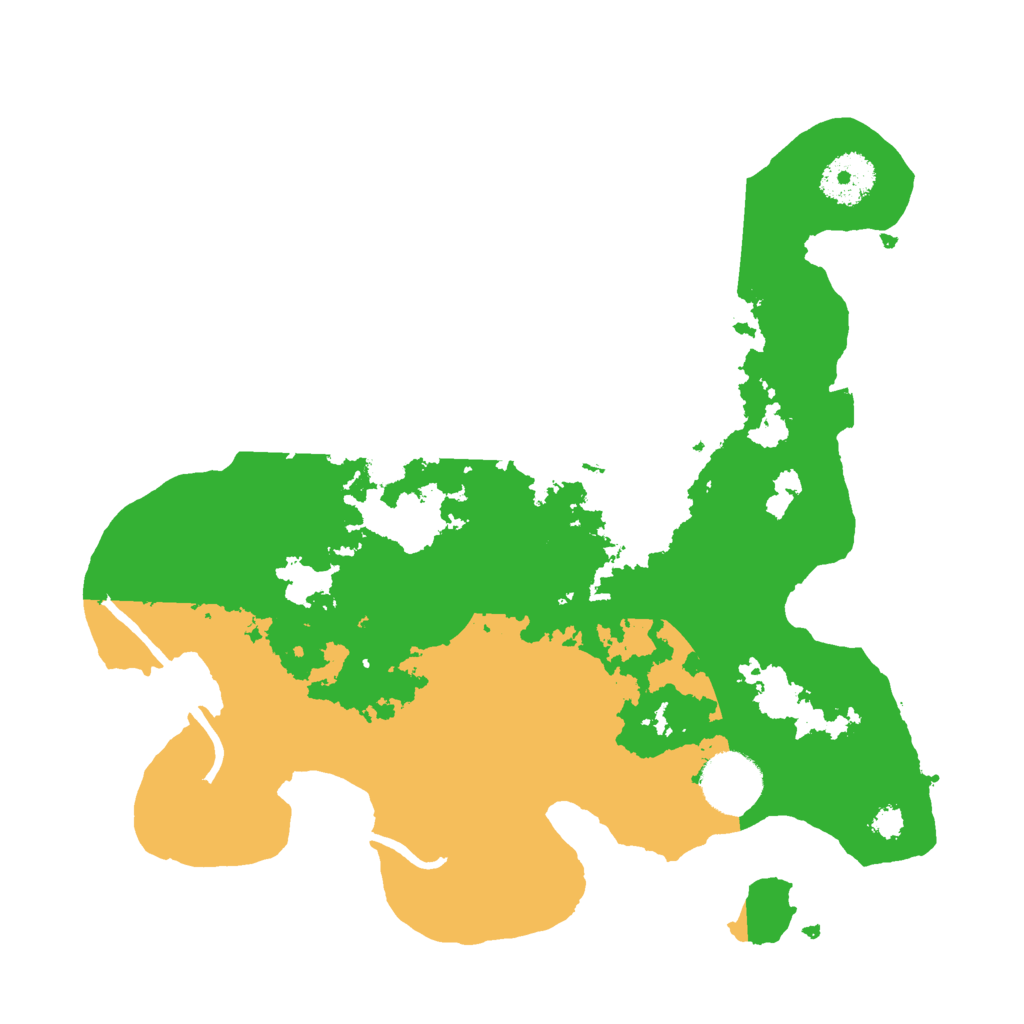 Biome Rust Map: Procedural Map, Size: 3000, Seed: 1127021690