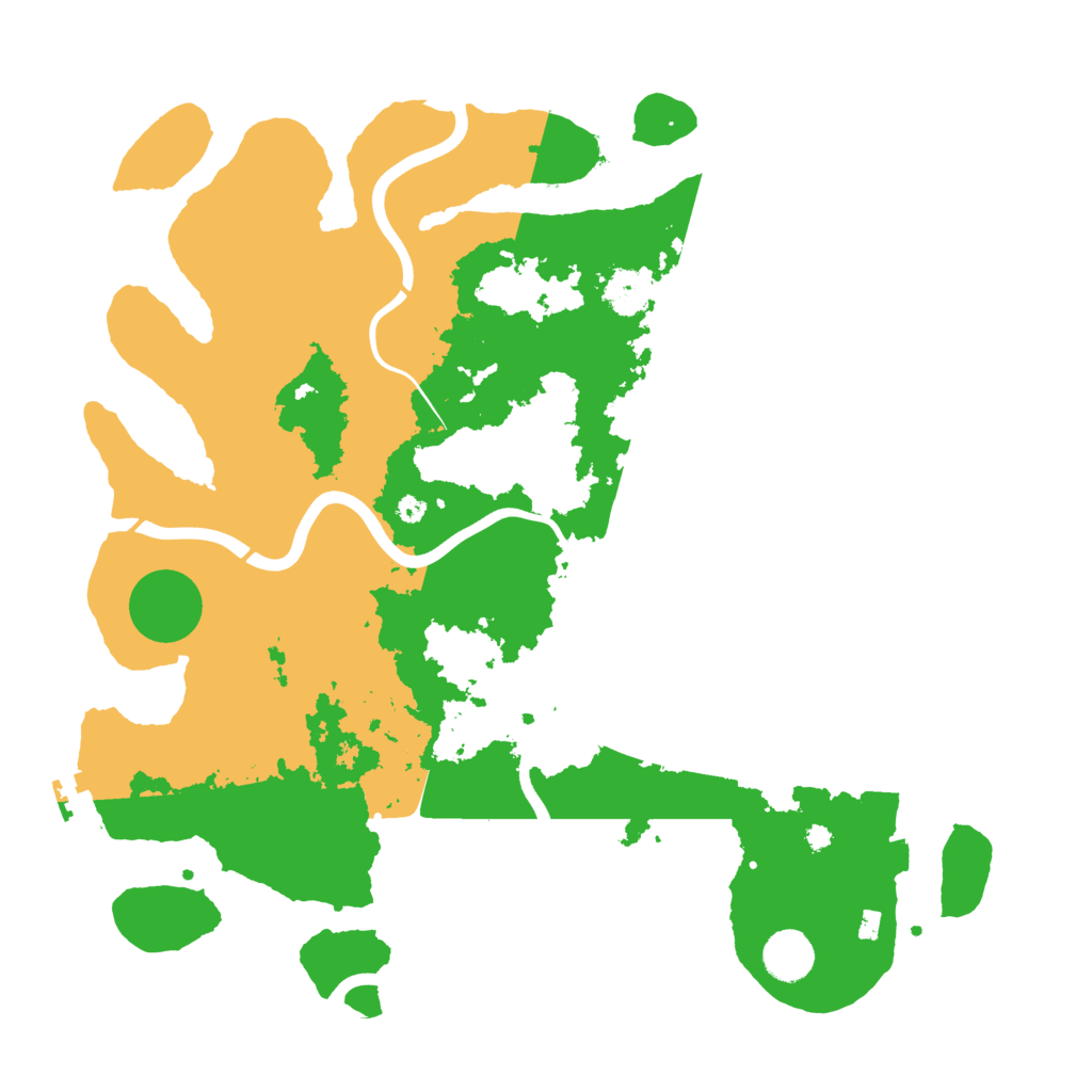 Biome Rust Map: Procedural Map, Size: 3950, Seed: 2006135019