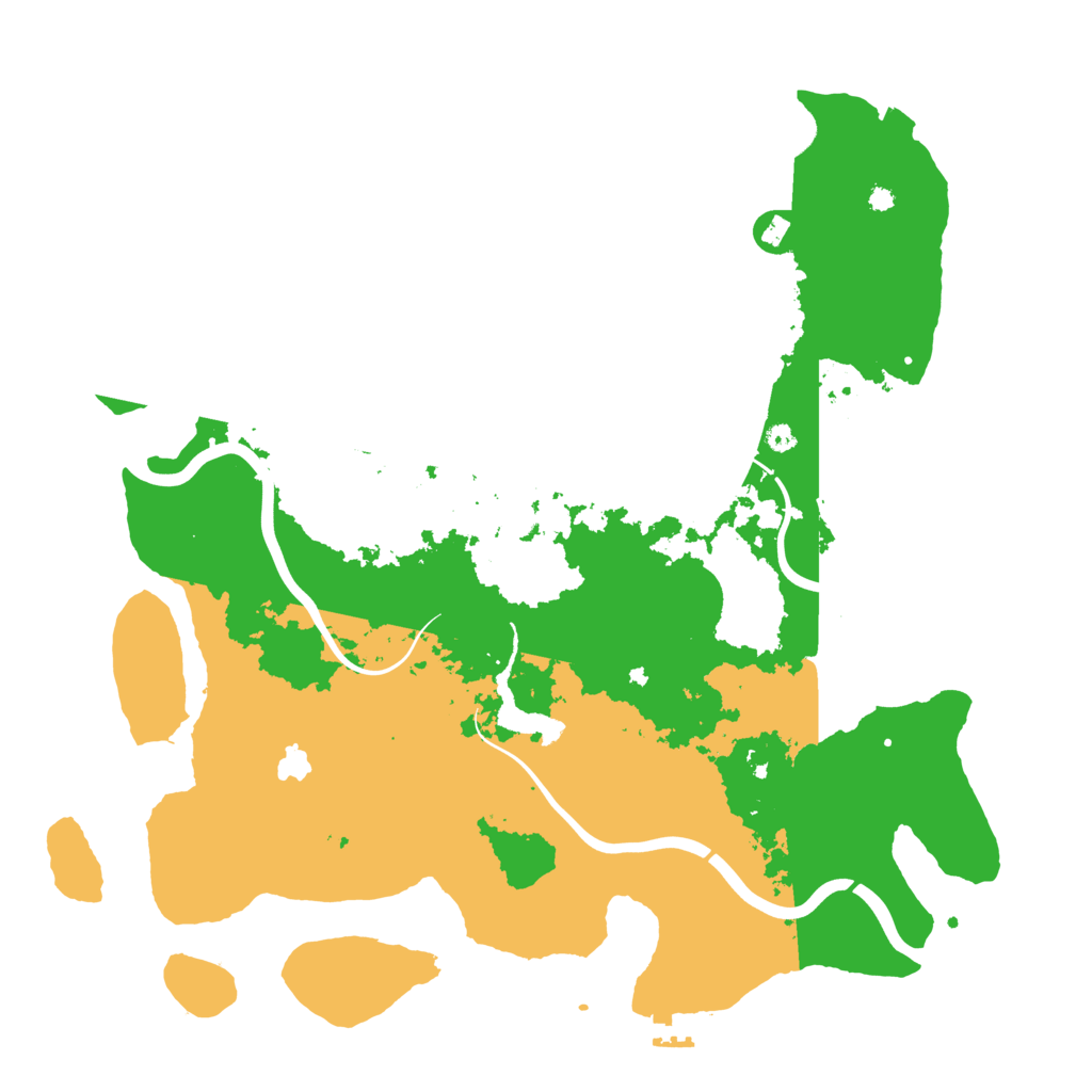 Biome Rust Map: Procedural Map, Size: 4000, Seed: 1698220675