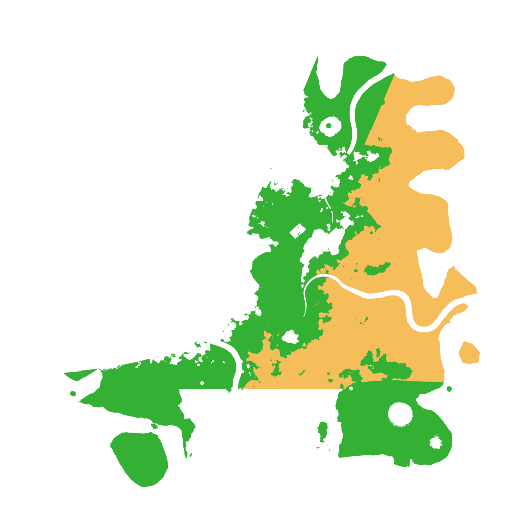 Biome Rust Map: Procedural Map, Size: 3850, Seed: 649336987