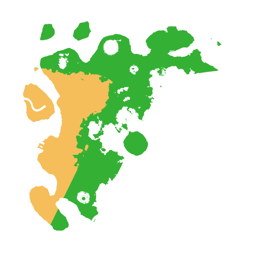 Biome Rust Map: Procedural Map, Size: 3000, Seed: 50003