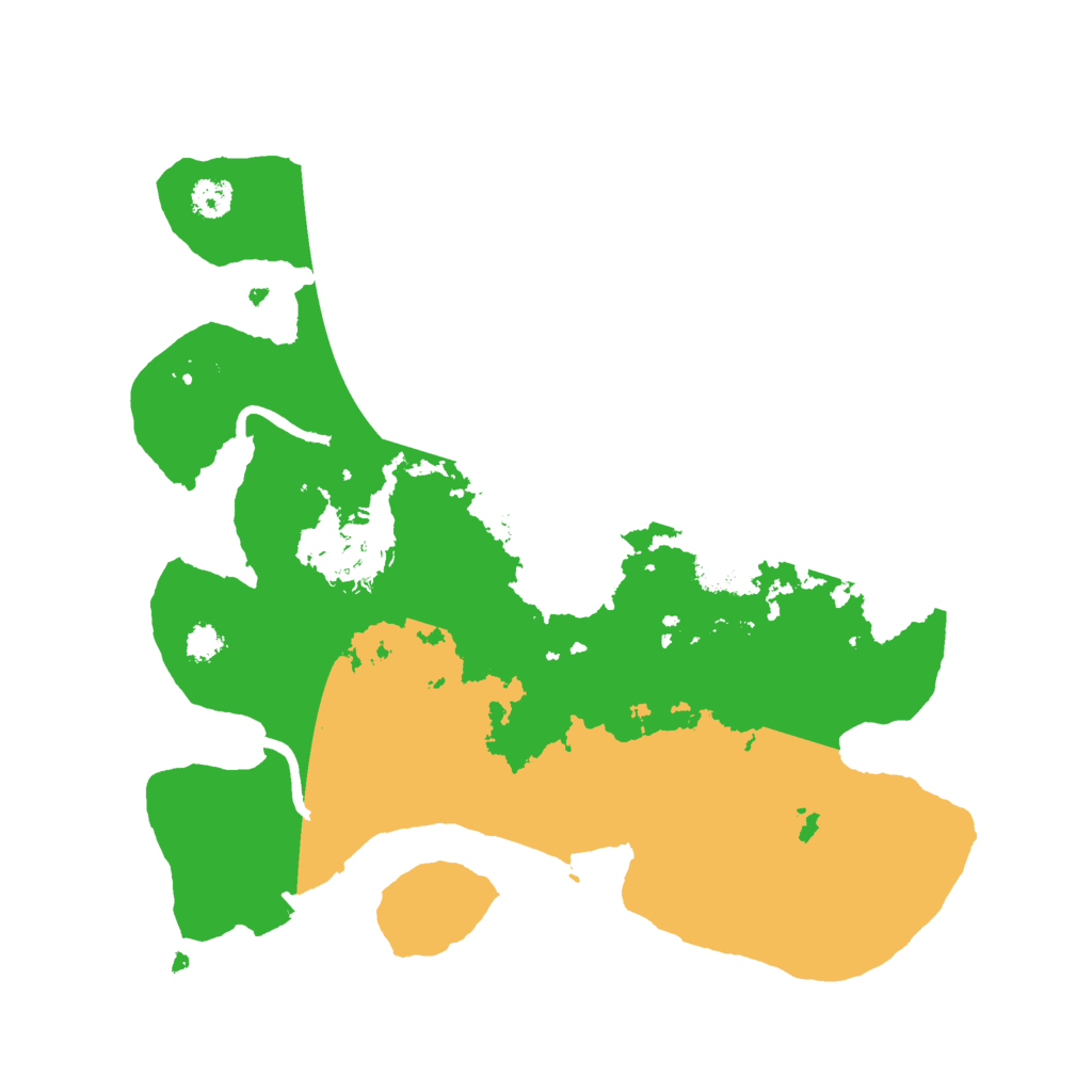 Biome Rust Map: Procedural Map, Size: 2774, Seed: 13825