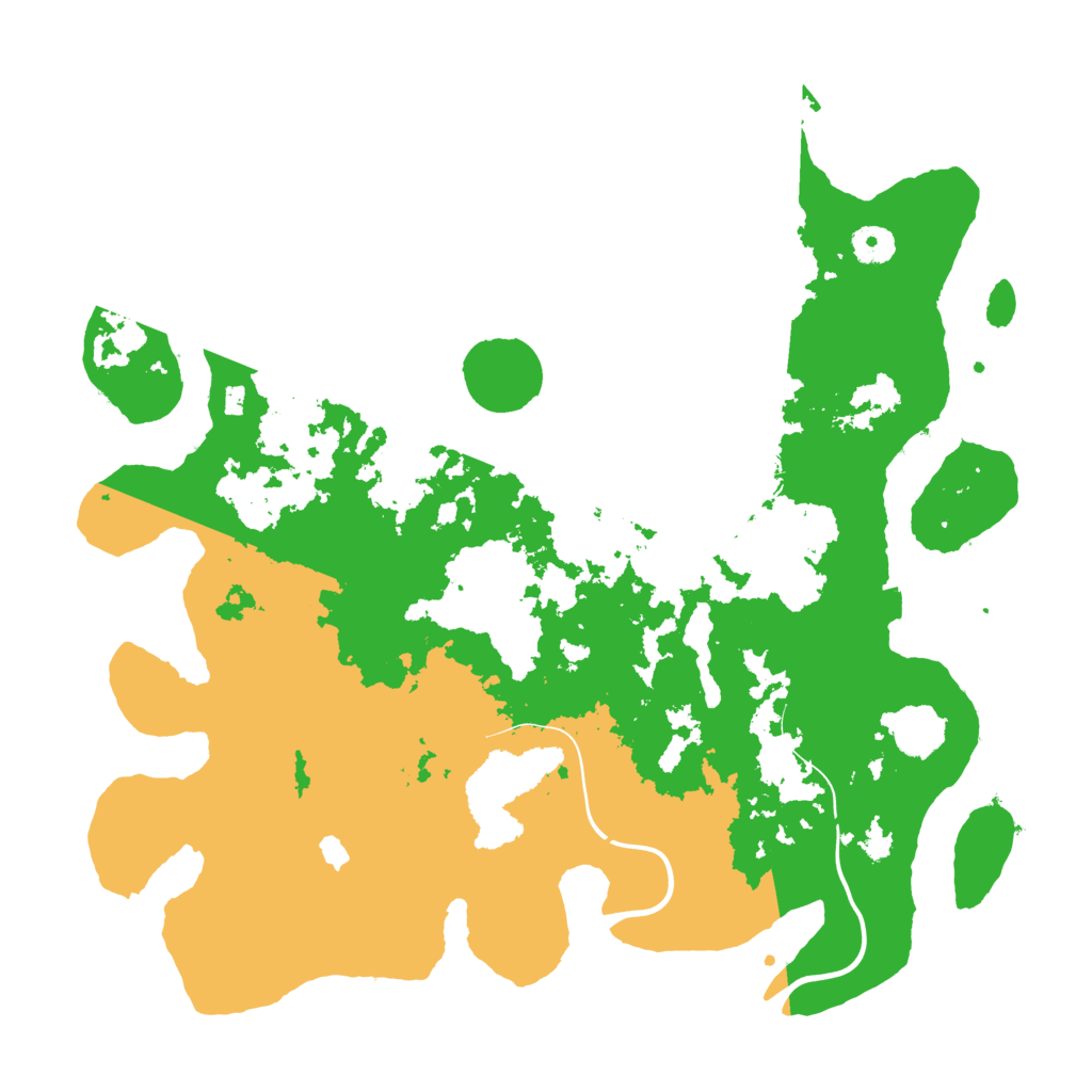 Biome Rust Map: Procedural Map, Size: 4000, Seed: 696969969