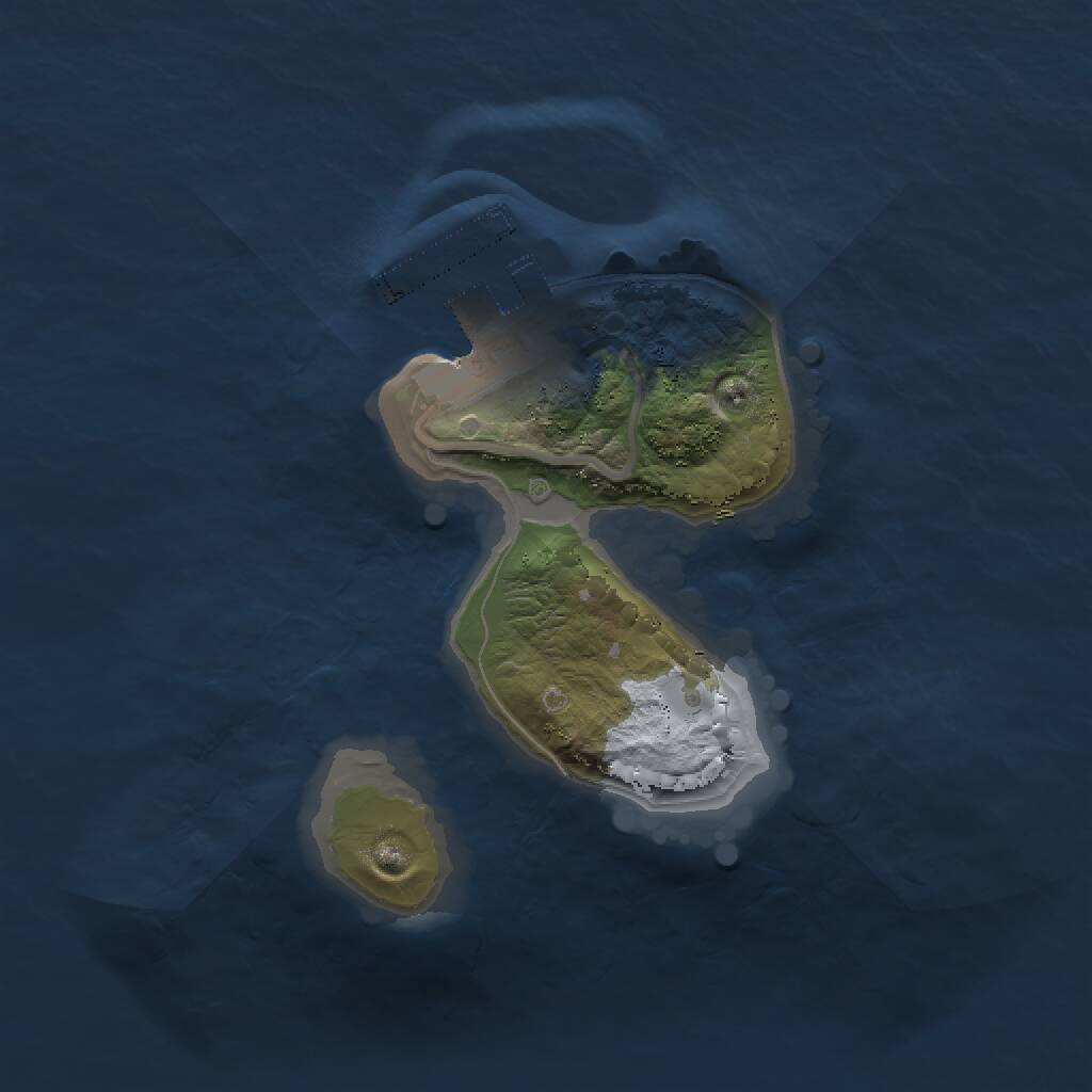 Rust Map: Procedural Map, Size: 1500, Seed: 694201337, 2 Monuments