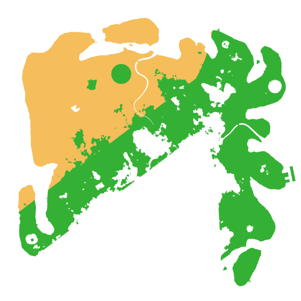Biome Rust Map: Procedural Map, Size: 4000, Seed: 2117714797