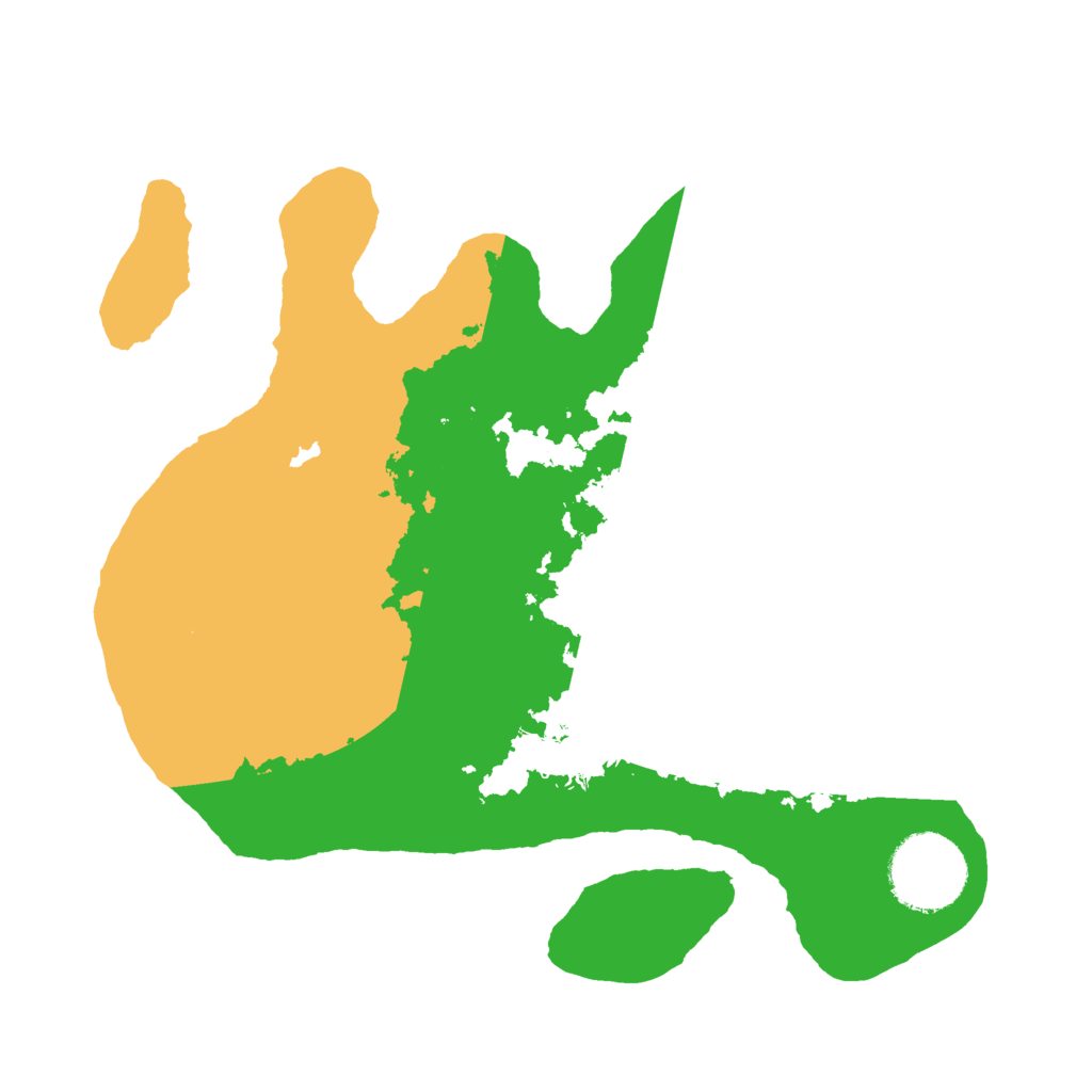 Biome Rust Map: Barren, Size: 2500, Seed: 3737373