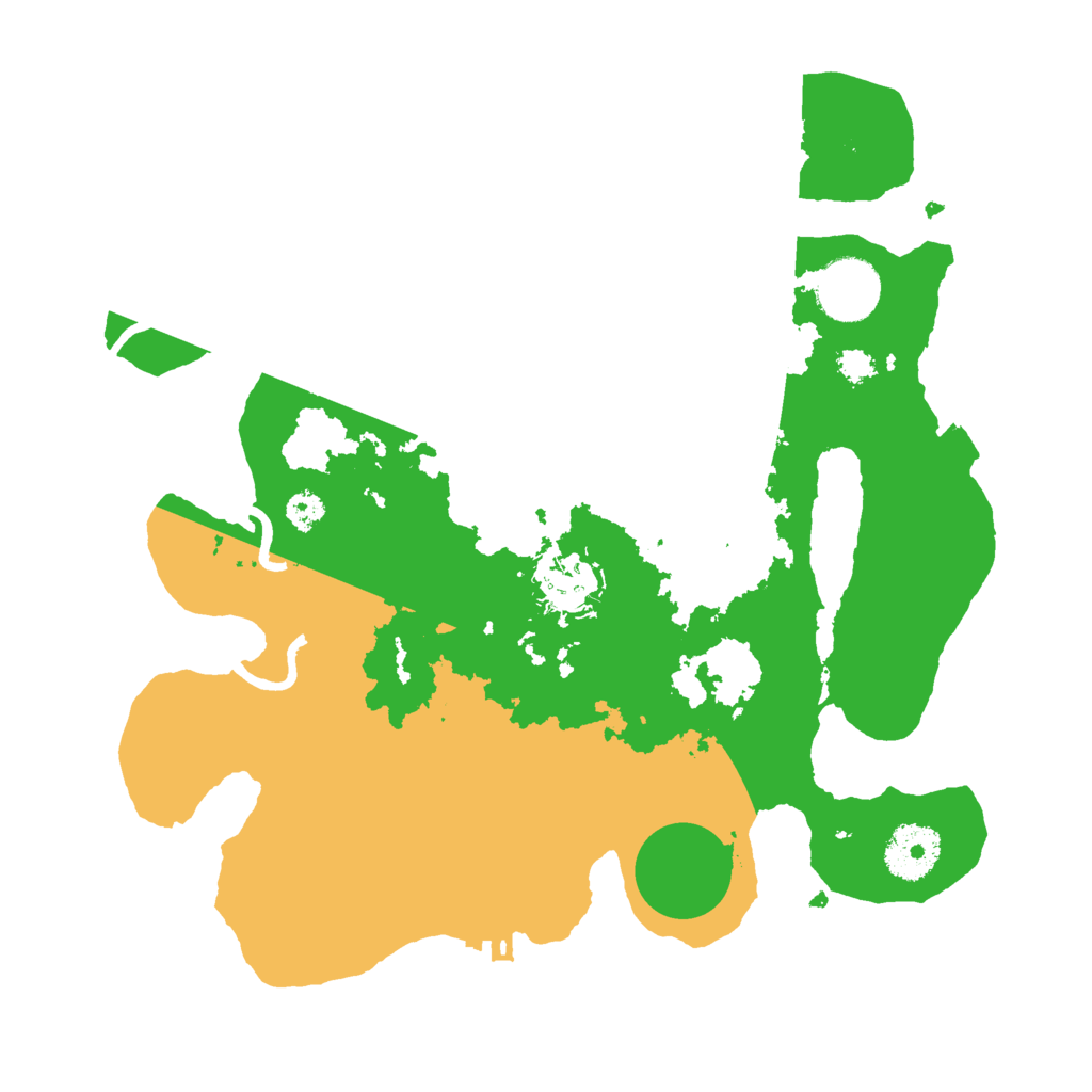 Biome Rust Map: Procedural Map, Size: 3000, Seed: 696969969