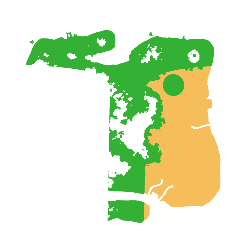 Biome Rust Map: Procedural Map, Size: 3000, Seed: 185903475